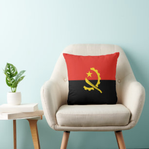 Angola flag cushion