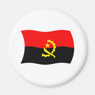 Angola Flag Magnet