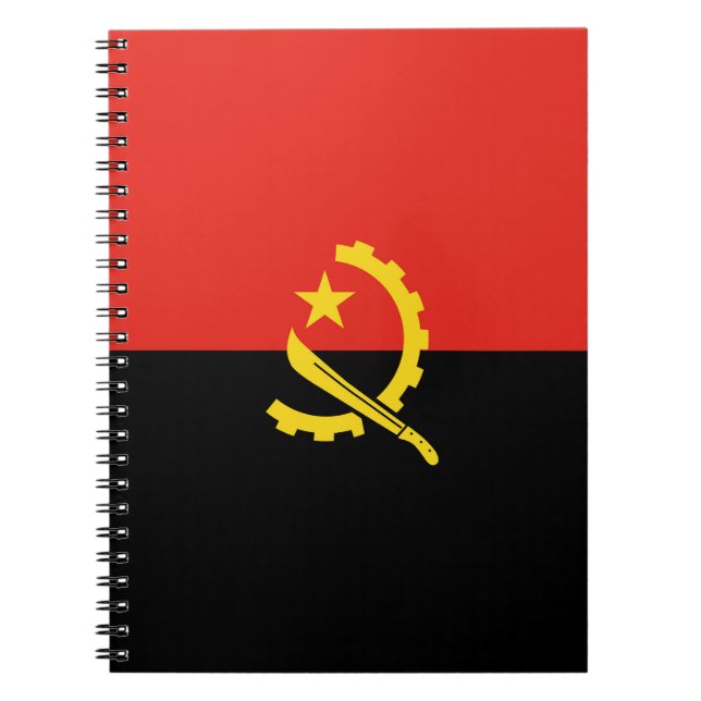 Angola flag notebook (Front)