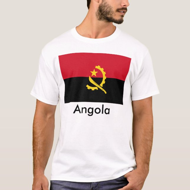 Angola Flag T-Shirt (Front)