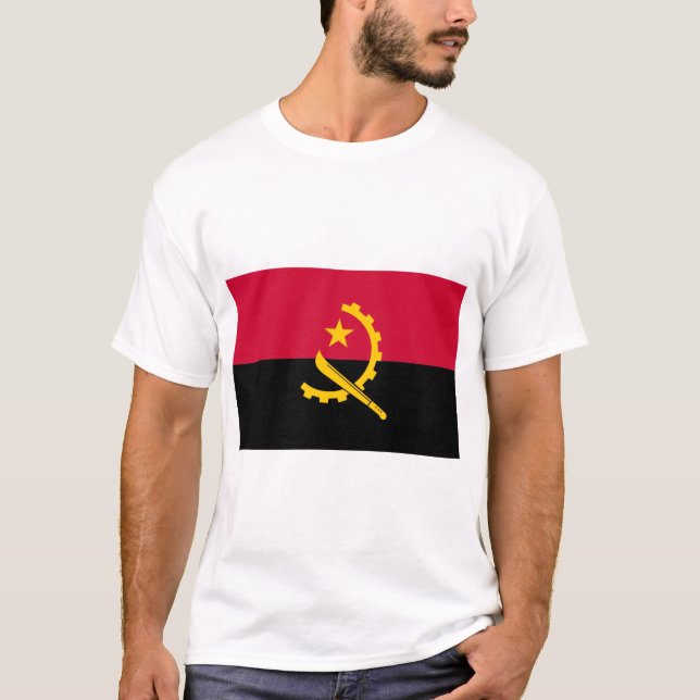 Angola Flag T-Shirt (Front)