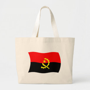 Angola Flag Tote Bag