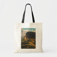 Angola Illustration Travel Art Vintage
