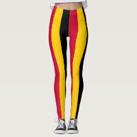 Angola National Flag Colours Vertical Striped