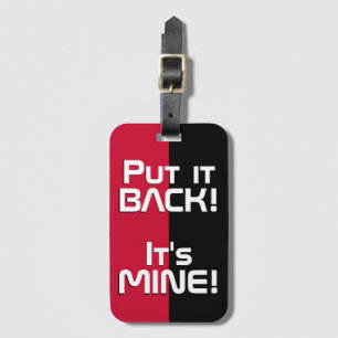 Angola National Flag Funny Patriotic Luggage Tag