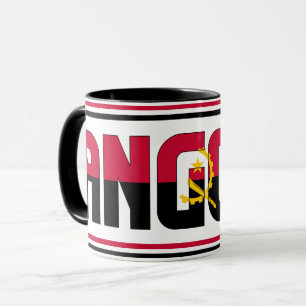 Angola National Flag Patriotic Coffee Mug