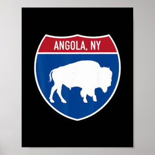 Angola New York Buffalo Ny Highway Interstate Sign