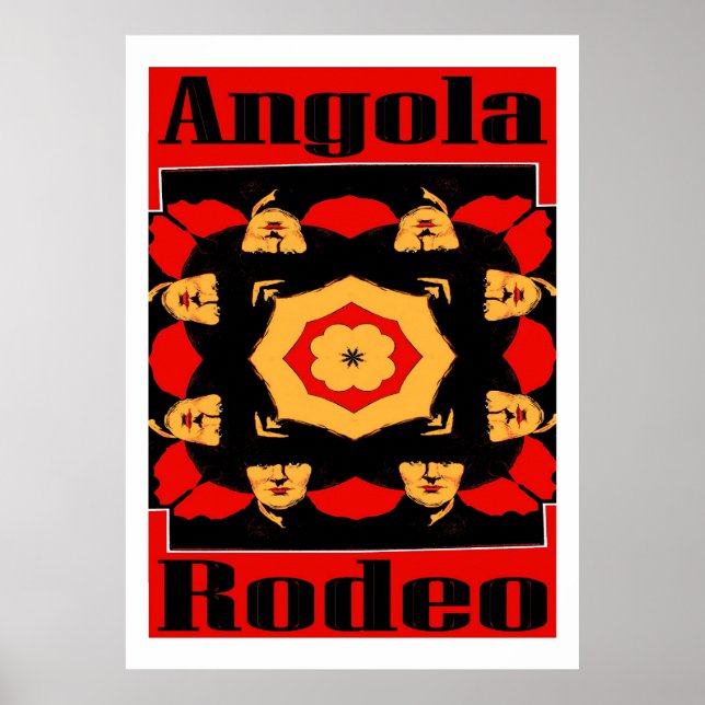Angola Rodeo Poster (Front)
