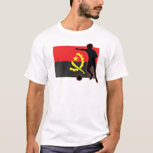 Angola Soccer Striker T-Shirt