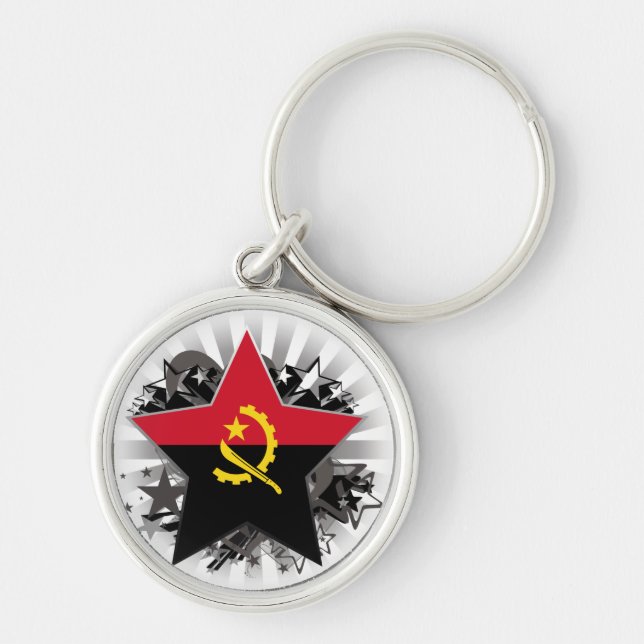 Angola Star Key Ring (Front)