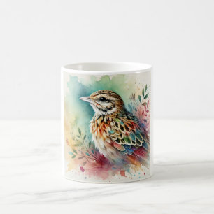 Angolan lark 120924AREF123 - Watercolor Coffee Mug