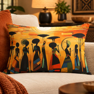 Angolan Sunset 16x12 Accent Pillow