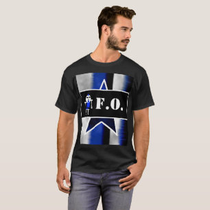 Angry Alien Blue [ SKULLien ]  T-Shirt by J.H.T