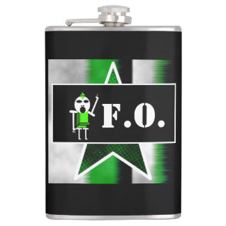 Angry Alien [ SKULLien ]  Hip Flask