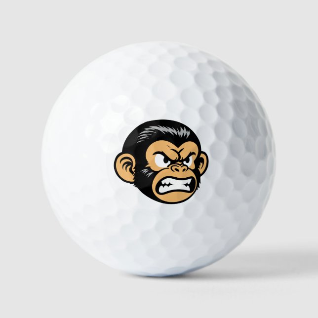 Angry Ape Golf Balls (Front)