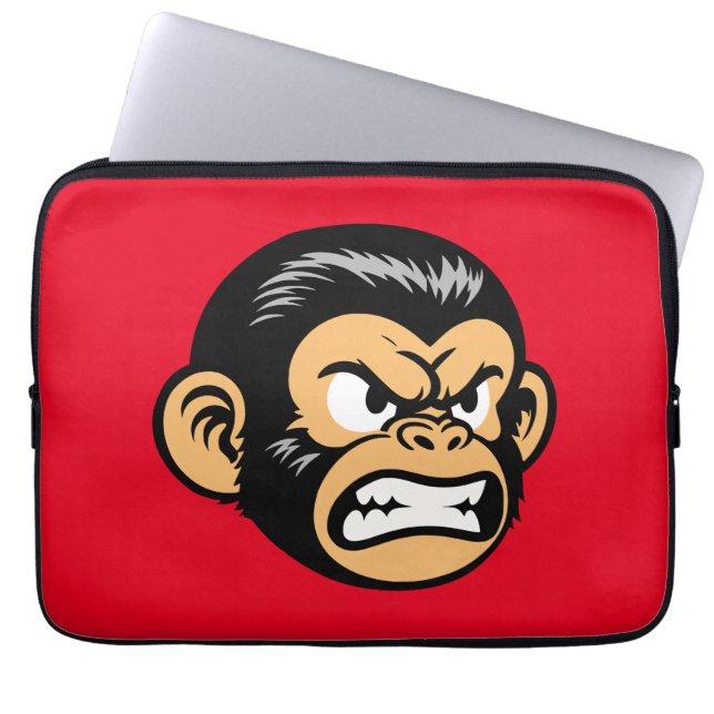 Angry Ape Laptop Sleeve (Front)