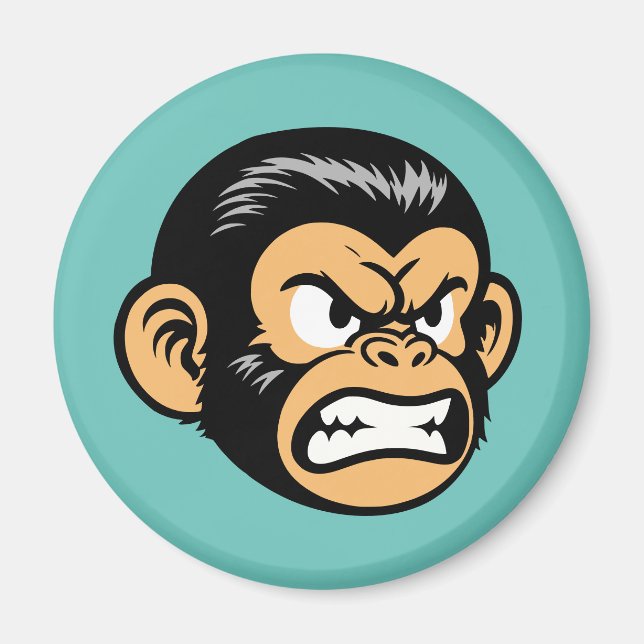 Angry Ape Magnet (Front)