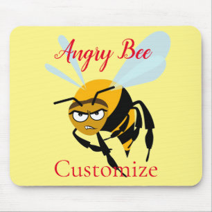 Angry Bee Thunder_Cove Mouse Pad