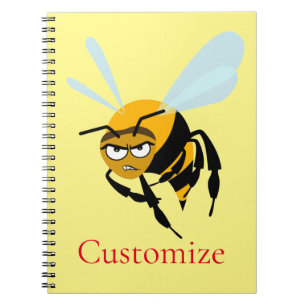 Angry Bee Thunder_Cove Notebook