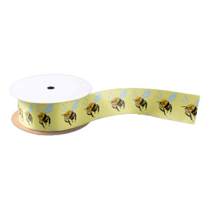 Angry Bee Thunder_Cove Satin Ribbon