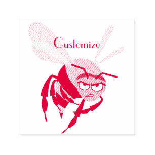 Angry Bee Thunder_Cove Self-inking Stamp