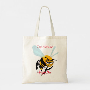 Angry Bee Thunder_Cove Tote Bag