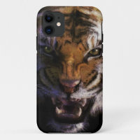 Angry Bengal Tiger Big Cat Wildlife iPhone 5 Case