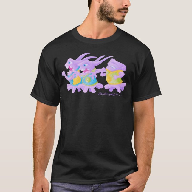 Angry Biting Boov funny T-Shirt (Front)