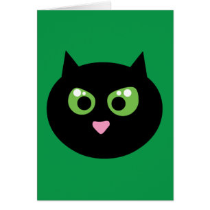 Angry Black Cat