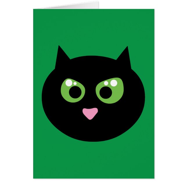 Angry Black Cat (Front)