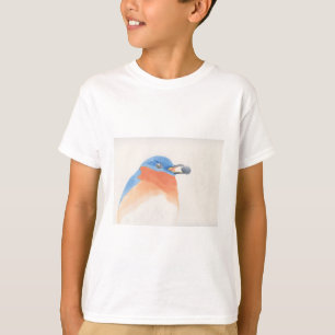 angry bluebird with blueberry T-Shirt