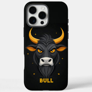 Angry Bull Personalised iPhone 16 Pro Max Case