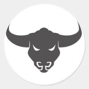 Angry Bull Sticker