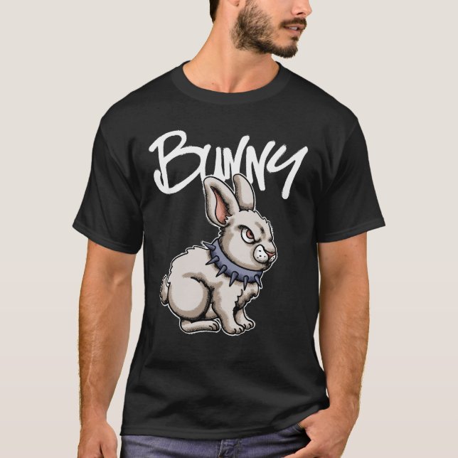 Angry Bunny streetwear  T-Shirt (Front)