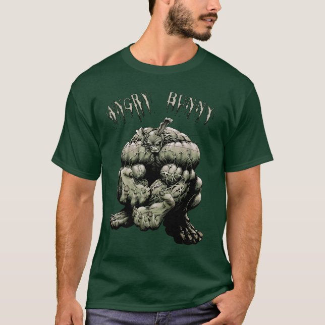 Angry Bunny ! T-Shirt (Front)
