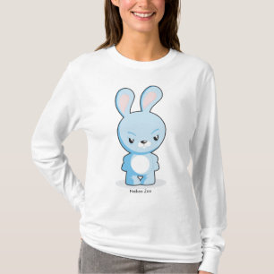 Angry Bunny Women's America Apparel Sweatshirt T-Shirt