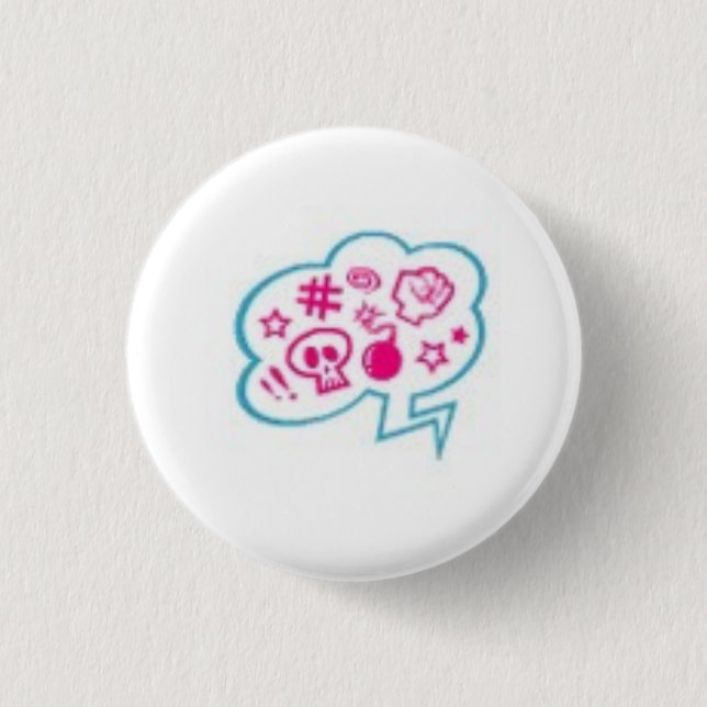 Angry Button (Front)