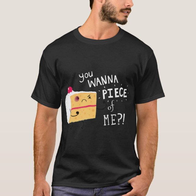 Angry Cake boy T-Shirt (Front)