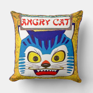 Angry Cat Cushion