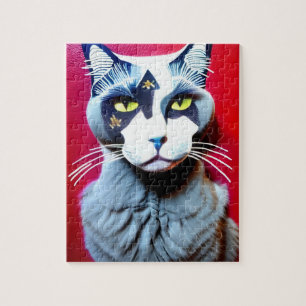 Angry Cat Jigsaw Puzzle