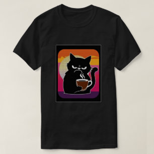 Angry Cat Joe 3 blk Mens T-Shirt