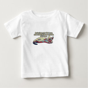 Angry cat meme for cat persons and cat lovers baby T-Shirt