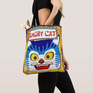 Angry Cat Tote Bag