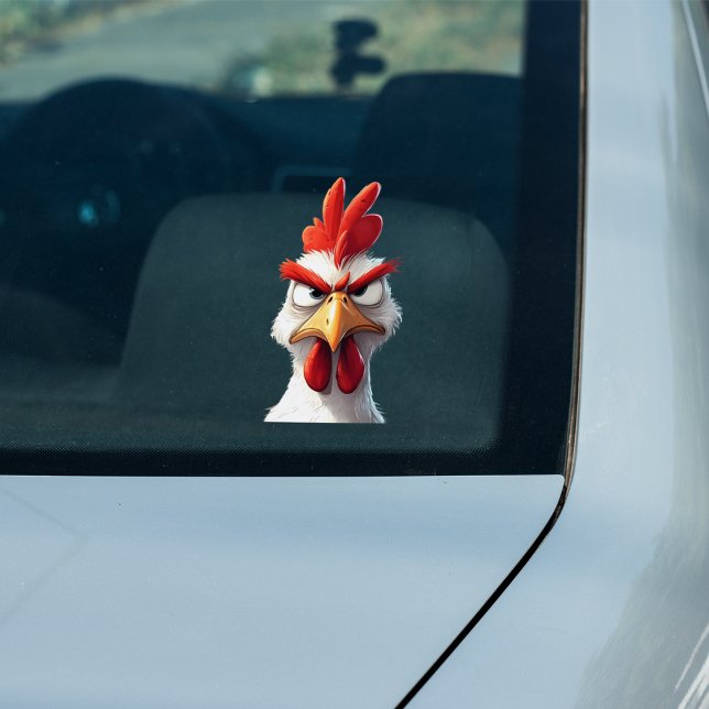 Angry Chicken (Angry Chicken Car Sticker)