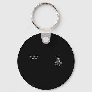Angry Clown Weightlifting Tattoo And Gym Fusion De Key Ring
