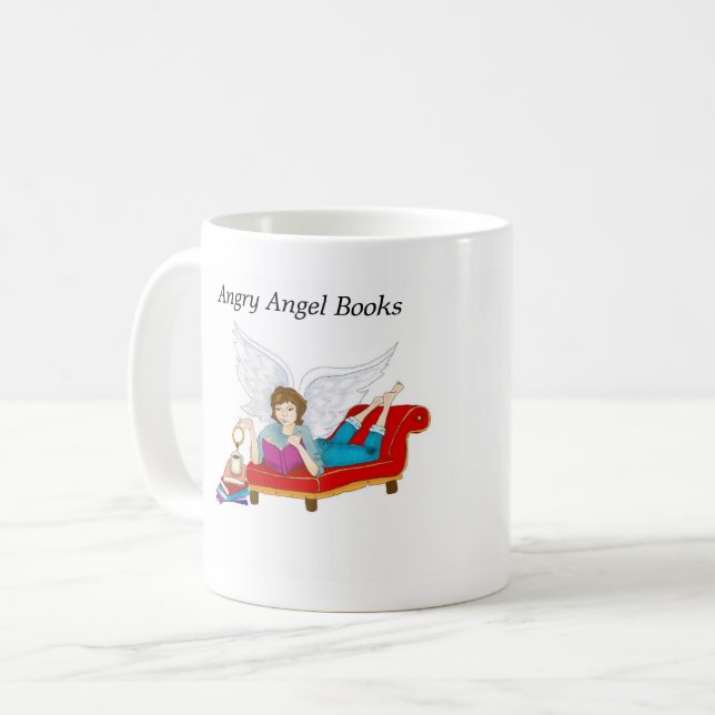 Angry Coffee Mug (Front Left)