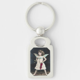 Angry Cupid Key Ring