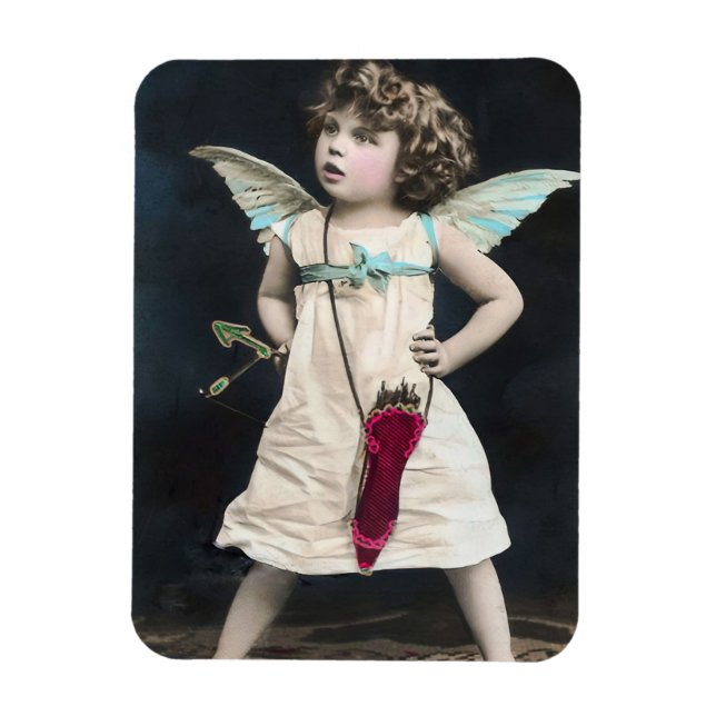 Angry Cupid Magnet (Vertical)