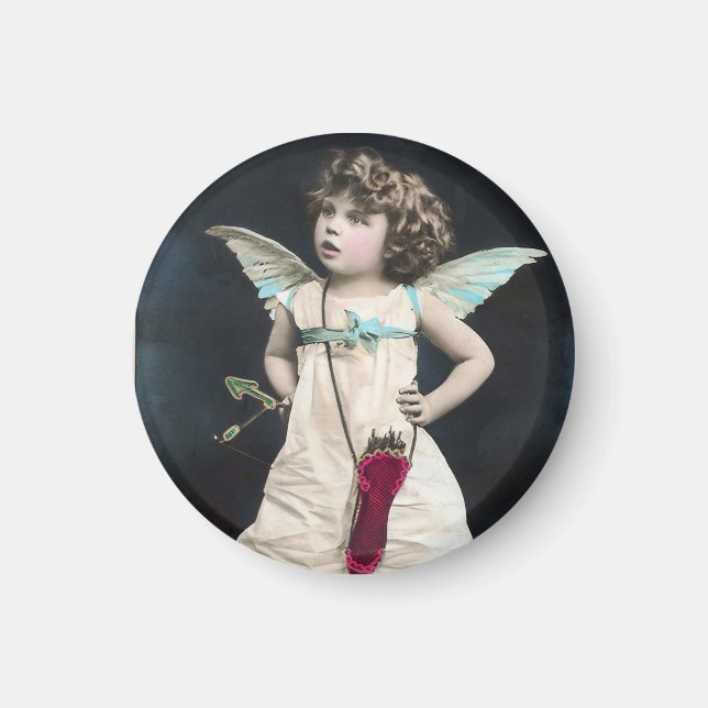 Angry Cupid Magnet (Front)