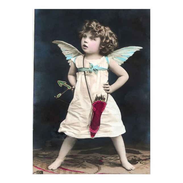 Angry Cupid Photo Print (Front)